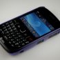 Hard Plastic Crescent Design Back Cover Case for Blackberry Curve 8520 - Purple