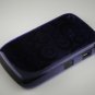 Hard Plastic Crescent Design Back Cover Case for Blackberry Curve 8520 - Purple