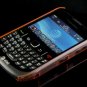 Hard Plastic Crescent Design Back Cover Case for Blackberry Curve 8520 - Hot Pink