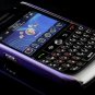 Hard Plastic Crescent Design Back Cover Case for Blackberry Curve 8900 - Purple