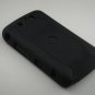 Hard Plastic Rubber Feel Armor Case for Blackberry Storm 2 9520/9550 - Black