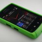 Hard Plastic Rubber Feel Armor Case for Blackberry Storm 2 9520/9550 - Green