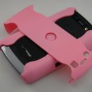 Hard Plastic Rubber Feel Armor Case for Blackberry Storm 2 9520/9550 - Pink