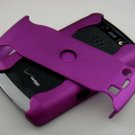 Hard Plastic Rubber Feel Armor Case for Blackberry Storm 2 9520/9550 - Purple