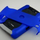 Hard Plastic Rubber Feel Armor Case for Blackberry Storm 2 9520/9550 - Blue