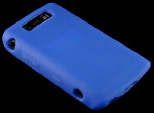 Soft Silicone Skin Cover Case for Blackberry Storm 2 9520/9550 - Blue