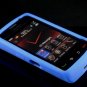 Soft Silicone Skin Cover Case for Blackberry Storm 2 9520/9550 - Blue