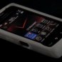Soft Silicone Skin Cover Case for Blackberry Storm 2 9520/9550 - Dark Gray