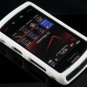 Hard Plastic Rubber Feel Twisted Case for Blackberry Storm 2 9520/9550 - White