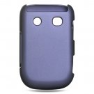 Hard Plastic Rubber Feel Design Case for Blackberry Style 9670 - Purple