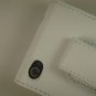 Vertical Leather Flip Cover Case With Rotating Belt Clip for Apple iPhone 4/4S - White