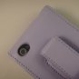 Vertical Leather Flip Cover Case With Rotating Belt Clip for Apple iPhone 4/4S - Lavender