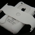 Hard Plastic Rubber Feel Armor Case for Apple iPhone 3G/3GS - White