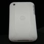 Hard Plastic Rubber Feel Armor Case for Apple iPhone 3G/3GS - White