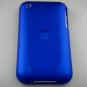 Hard Plastic Rubber Feel Armor Case for Apple iPhone 3G/3GS - Blue