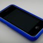 Hard Plastic Rubber Feel Armor Case for Apple iPhone 3G/3GS - Blue