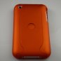 Hard Plastic Rubber Feel Armor Case for Apple iPhone 3G/3GS - Orange