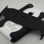 Hard Plastic Rubber Feel Armor Case for Apple iPhone 3G/3GS - Black