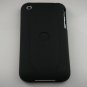 Hard Plastic Rubber Feel Armor Case for Apple iPhone 3G/3GS - Black