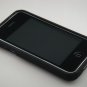 Hard Plastic Rubber Feel Armor Case for Apple iPhone 3G/3GS - Black