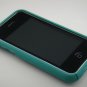 Hard Plastic Rubber Feel Armor Case for Apple iPhone 3G/3GS - Turquoise