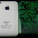 Hard Plastic Crescent Design Back Case for Apple iPhone 3G/3GS - Green