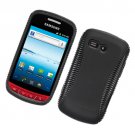 2-in-1 Hard Plastic and TPU Hybrid Case for Samsung Admire R720 - Black