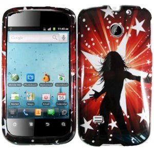 Hard Plastic Design Case for Huawei Ascend II M865 - Rockstar