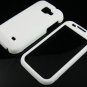 Hard Plastic Rubber Feel Case for Samsung Transform M920 - White