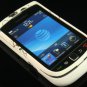Hard Plastic Rubber Feel Design Case for Blackberry Torch 9800 - Inked Heart