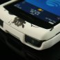 Hard Plastic Rubber Feel Design Case for Blackberry Torch 9800 - Inked Heart
