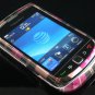 Hard Plastic Design Case for Blackberry Torch 9800 - Hot Pink Check