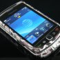 Hard Plastic Design Case for Blackberry Torch 9800 - Black Skulls