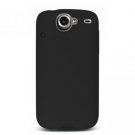 Soft Silicone Skin Cover Case for HTC Google Nexus One - Black
