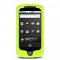 Soft Silicone Skin Cover Case for HTC Google Nexus One - Green