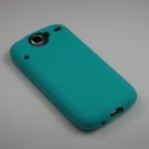 Soft Silicone Skin Cover Case for HTC Google Nexus One - Turquoise