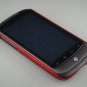 Hard Plastic Rubber Feel Back Cover Case for HTC Google Nexus One - Red