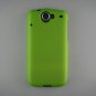Hard Plastic Rubber Feel Back Cover Case for HTC Google Nexus One - Neon Green