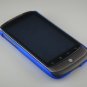 Hard Plastic Rubber Feel Back Cover Case for HTC Google Nexus One - Blue