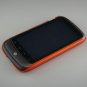 Hard Plastic Rubber Feel Back Cover Case for HTC Google Nexus One - Orange