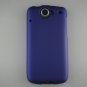 Hard Plastic Rubber Feel Back Cover Case for HTC Google Nexus One - Purple