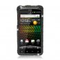 Hard Plastic Bling Rhinestone Design Case for HTC Evo Design 4G/Kingdom - Black