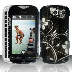 Hard Plastic Rubber Feel Design Case for HTC Mytouch Slide 4G - Midnight Garden