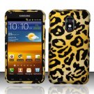 Hard Plastic Rubber Feel Design Case for Samsung Galaxy S II Epic 4G Touch - Golden Cheetah