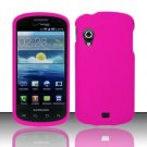 Hard Plastic Rubber Feel Case for Samsung Stratosphere i405 - Rose Pink