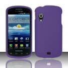 Hard Plastic Rubber Feel Case for Samsung Stratosphere i405 - Purple