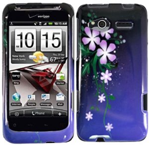 Hard Plastic Design Cover Case for HTC Radar 4G - Nightly Flowers