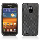 Hard Plastic Design Case for Samsung Galaxy S II Epic 4G Touch - Carbon Fiber