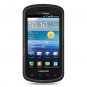 Hard Plastic Rubber Feel Design Case for Samsung Stratosphere i405 - Smoke Diagonal Check