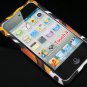 Hard Plastic Rubber Feel Design Case for Apple iPod Touch 4 - Mixed Animals